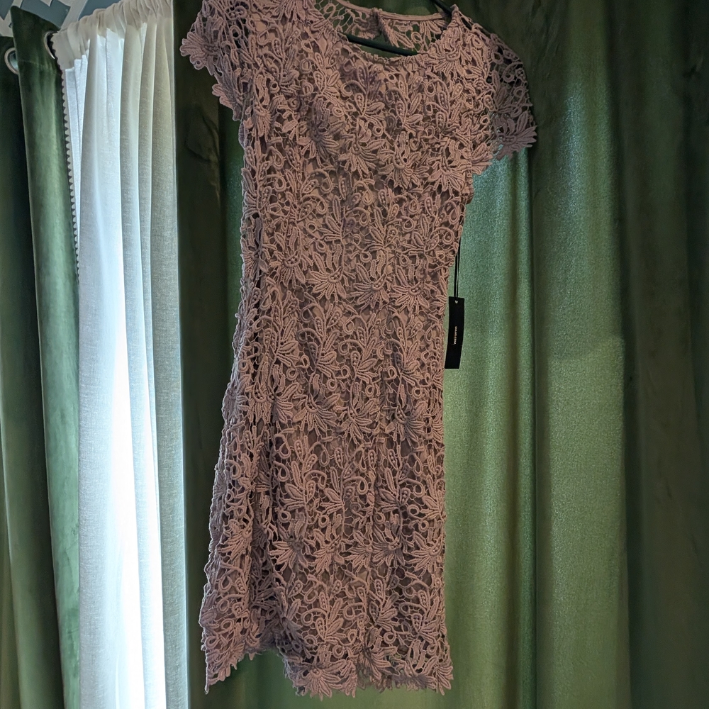 Lulu's Pink Sheath Mini Dress for Cocktail